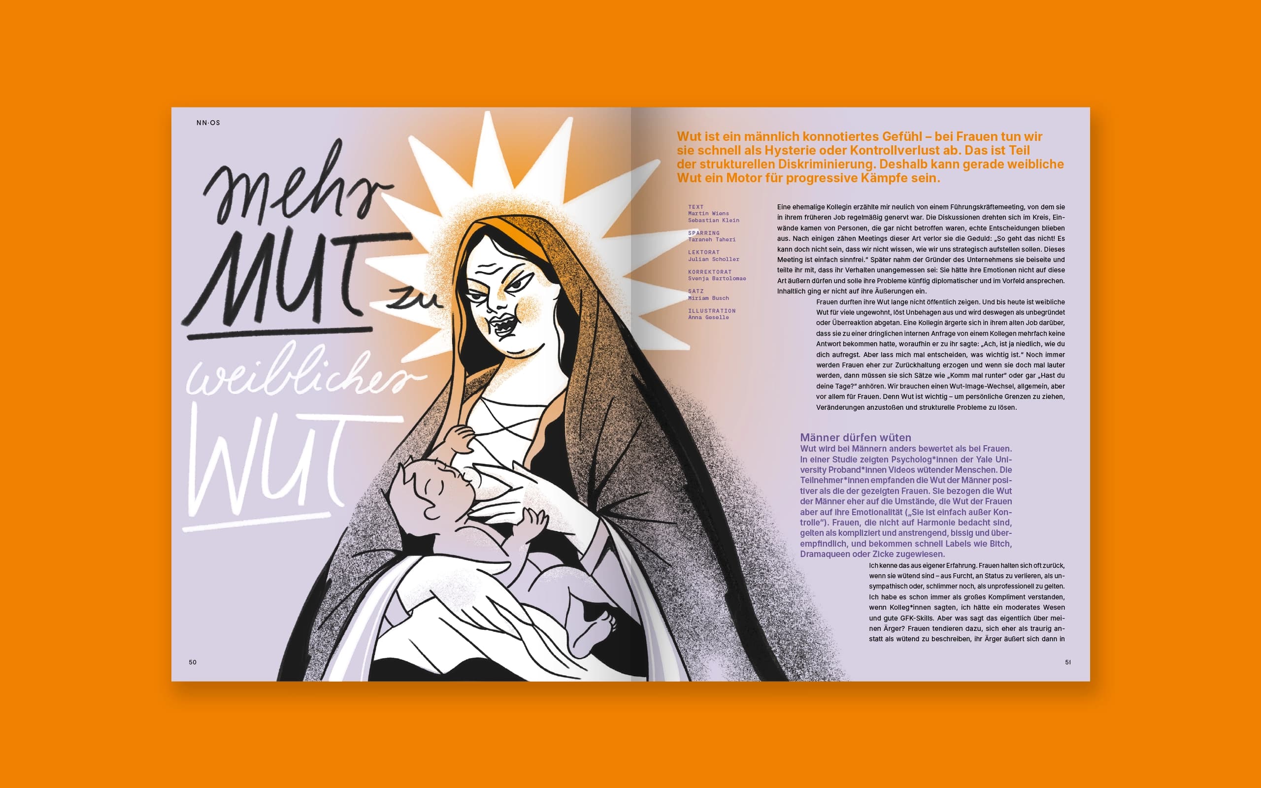 Mehr Mut Illustration