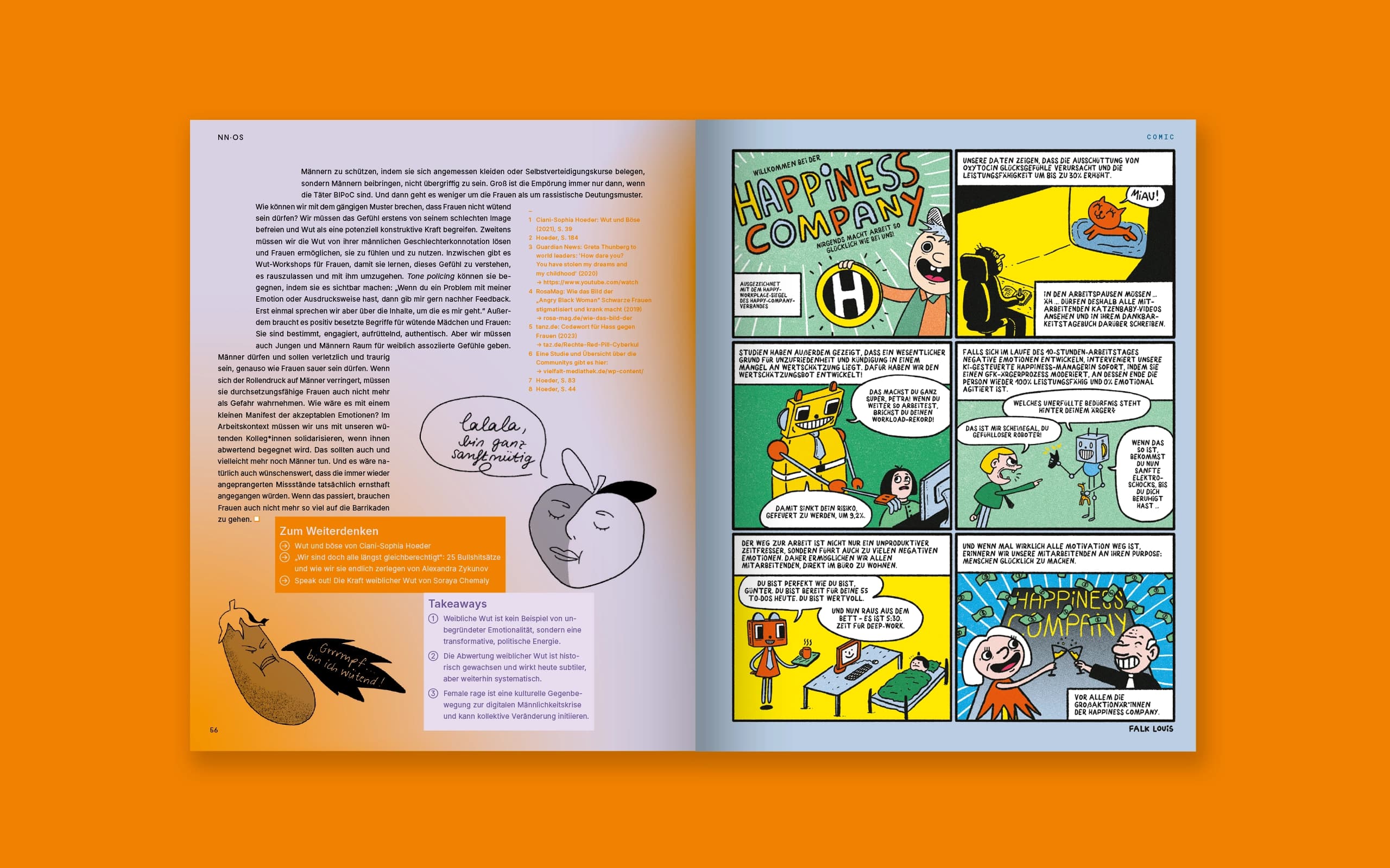 Seiten Layout Neue Narrative