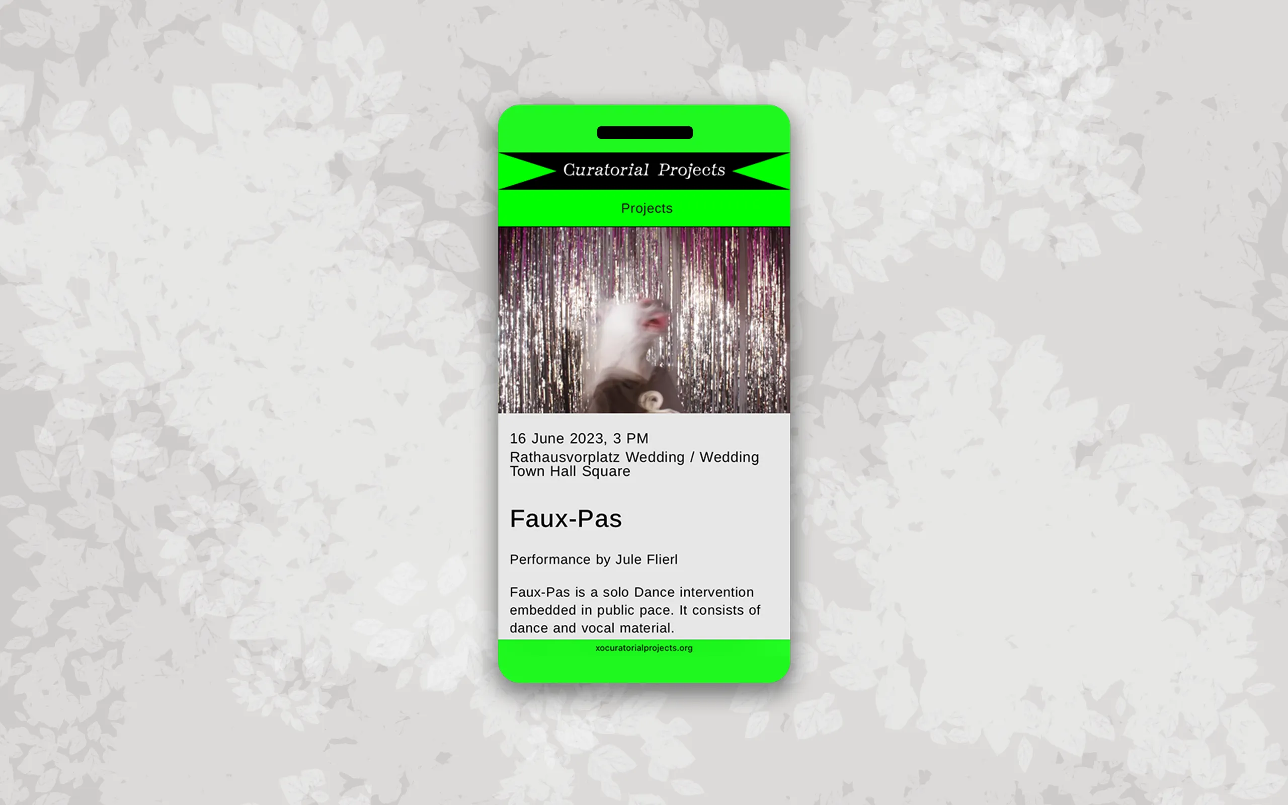 Mobile Projects Darstellung